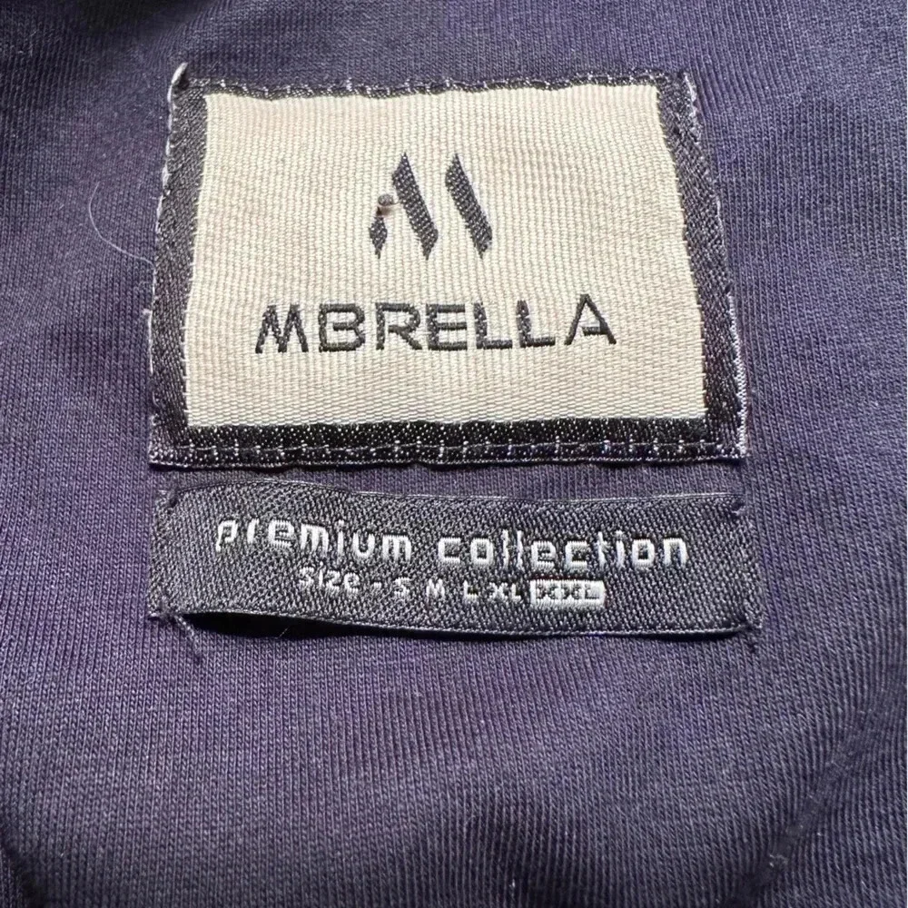 Mbrella navy cotton polo shirt